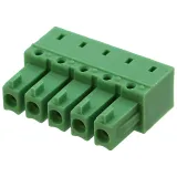 Phoenix Contact_1862603_5 Pos 3.81mm RA Header, 8A, 160V, Thru-Hole, Solder