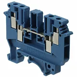 Phoenix Contact_2775090_4 Pos Feed-Through Terminal Block, 32A, 600V, Screw, Blue