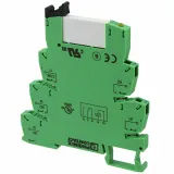 Phoenix Contact_2966485_Power/Signal Relay, SPDT, Momentary, 24VDC (Coil), DIN-Rail Mount
