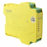 Phoenix Contact_2981486_Safety Relay, SPST, Momentary, 0.07A (Coil), 24VDC (Coil), 1680mW (Coil), 6A (Contact), 250VDC (Contact), DC Input, AC/DC Output, DIN-Rail Mount