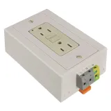 Phoenix Contact_5600462_15A 120V 4P 6C DIN Rail Power Socket, Screw Term