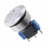 SCHURTER_1241.6693.1122000_Illuminated Pushbutton Switch SPDT 5A 125VAC Panel Mount Quick Connect