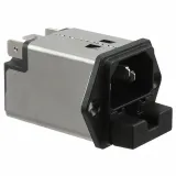 SCHURTER_5220.1023.3_10A 250VAC Power Connector, Male, Fuse, 3 Pos