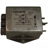 SCHURTER_5500.2230_Power Line Filter 0.1MHz to 30MHz 10A 80VDC Terminal Block/Quick Connect Flange Mount