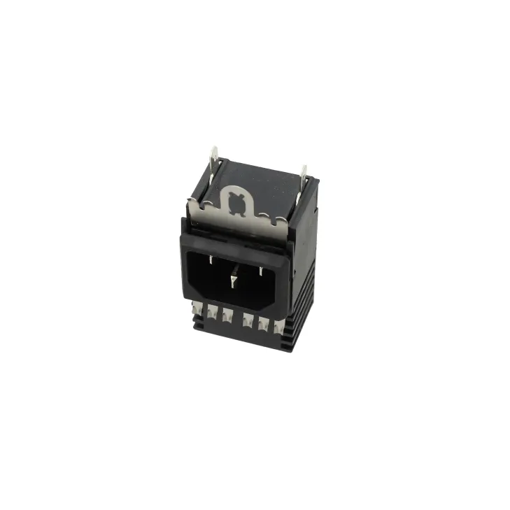 SCHURTER_GRF4.0022.013.C_Power Entry Module Filtered M 3 POS 250VAC 1A RA 1 Port