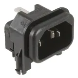 SCHURTER_GSP2.9203.13_Conn Inlet M 3 POS 7mm Solder RA Thru-Hole 3 Terminal 1 Port Box