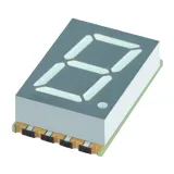 SunLED_XZFBBA10A_DISPLAY 7SEG 0.4" SGL BLUE 10SMD