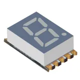 SunLED_XZFMYK07A_DISPLAY 7-SEG 0.3" SGL YLW 10SMD