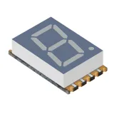SunLED_XZFMYK10A_DISPLAY 7-SEG 0.4" SGL YLW 10SMD