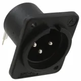 Switchcraft / Conxall_PD3MRMS2_CONN RCPT MALE XLR 3P SILV SLDR