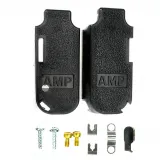 TE Connectivity AMP Connectors_749914-2_CONN BACKSHELL 9P 120/180DEG BLK