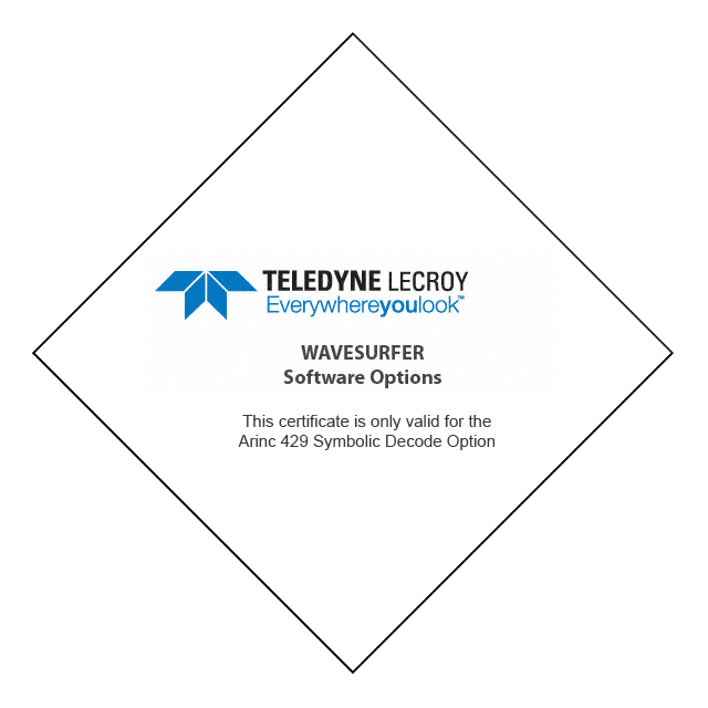 Teledyne LeCroy_HDO4K-ARINC429BUS DSYMBOLIC