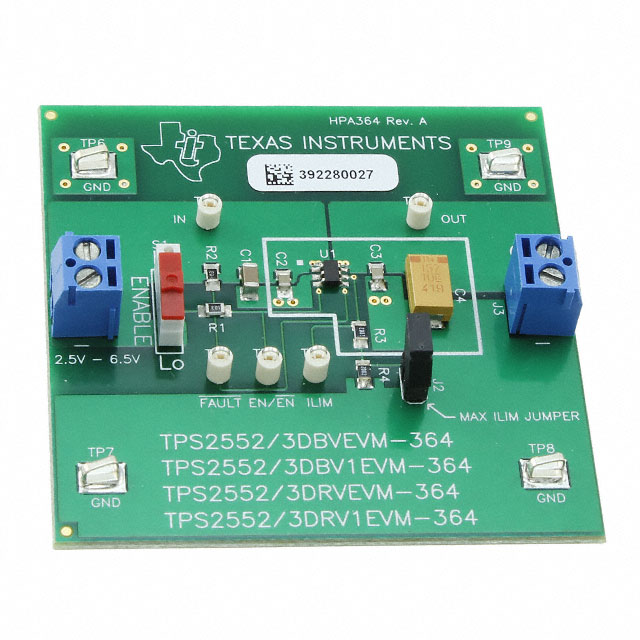 Texas Instruments_TPS2552DBVEVM-364