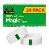 3M_810K24_TAPE HOUSEHOLD CLEAR 1/2"X36YDS