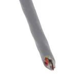 Alpha Wire_78025 SL005_Twisted Pair Cable Modified Polyphenylene Ether/Polyethylene 10Conductors 24AWG 5.58mm 300VAC Slate Modified Polyphenylene Ether/Polyethylene 30.48m Spool
