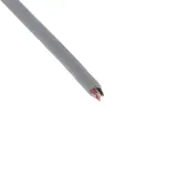 Alpha Wire_78053 SL001_Twisted Pair Cable Modified Polyphenylene Ether/Polyethylene 6Conductors 28AWG 3.81mm 300VAC Slate Modified Polyphenylene Ether/Polyethylene 304.8m Spool