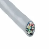 Alpha Wire_78226 SL001_Twisted Pair Cable Tape Modified Polyphenylene Ether/Polyethylene 12Conductors 24AWG 6.93mm 300VAC Slate Modified Polyphenylene Ether/Polyethylene 304.8m Spool