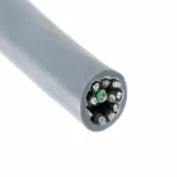 Alpha Wire_80019 SL005_Multi-Conductor Cable 10Conductors 22AWG 7.62mm 600VAC Slate 30.48m Spool