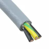 Alpha Wire_80060 SL005_Multi-Conductor Cable 3Conductors 12AWG 9.37mm 600VAC Slate 30.48m Spool