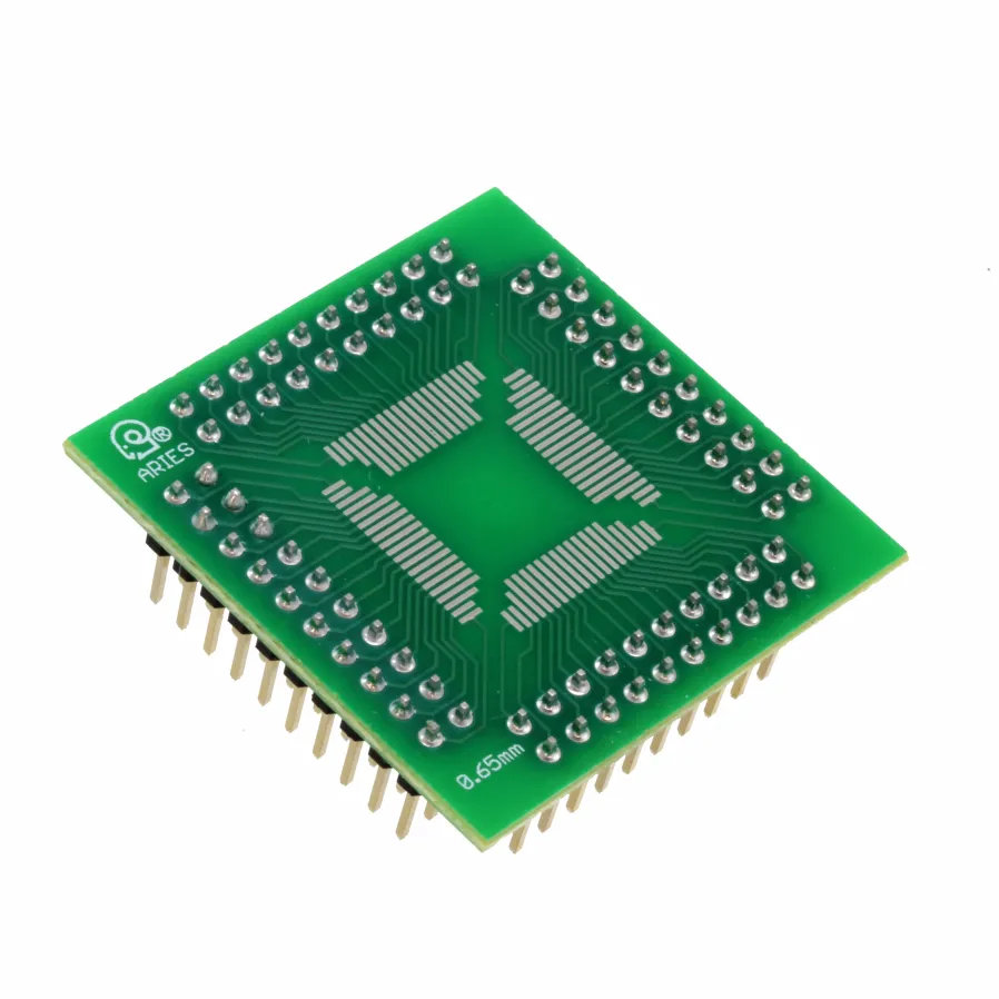 Aries Electronics_LCQT-QFP0.65-80_SOCKET ADAPTER MULT PKG TO 80QFP