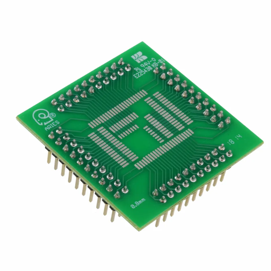 Aries Electronics_LCQT-QFP0.8-44_SOCKET ADAPTER MULT PKG TO 44QFP