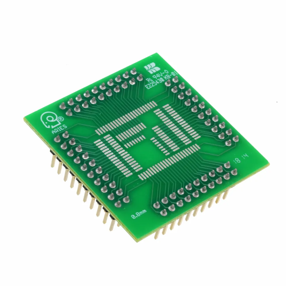 Aries Electronics_LCQT-QFP0.8-80_SOCKET ADAPTER MULT PKG TO 80QFP