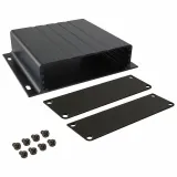 Bud Industries, Inc._EXT-9166_BOX ALUM BLACK 3.937"L X 4.134"W