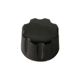 Davies Molding, LLC._1914_KNOB SERRATED 0.250" PHENOLIC
