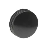 Davies Molding, LLC._2730_KNOB KNURLED #10-32 PHENOLIC