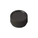 Davies Molding, LLC._8125-B_KNOB KNURLED 0.250" PLASTIC