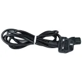 Desco_50546_CORD, AC POWER, BLACK, 220V UK
