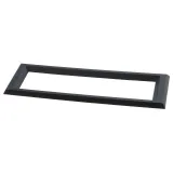Display Visions_EA 017-7UKE_LCD DISPLAY BEZEL BLK W/CLR LENS