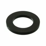 Essentra Components_16FW375062B_FLAT WASHER, NYLON, BLACK, .380
