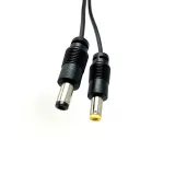 GlobTek, Inc._CSP11850M68LSP(R)_CBL ASSY 2.1MM PLG-PLG RND 2.23'