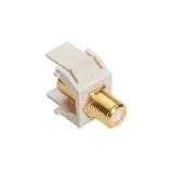 HellermannTyton_FINSERT3G-W_F CONNECTOR MODULE, 3GHZ, WHITE,