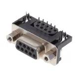 Kycon_KF22X-E9S-NJ_D-Sub Standard Connectors .318 9P RECPT R/A BOARD LOCK J/S