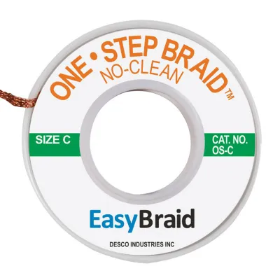 Menda/EasyBraid/Tronex_OS-C-50_DESOLDER BRAID NO-CLN 0.075" 50'