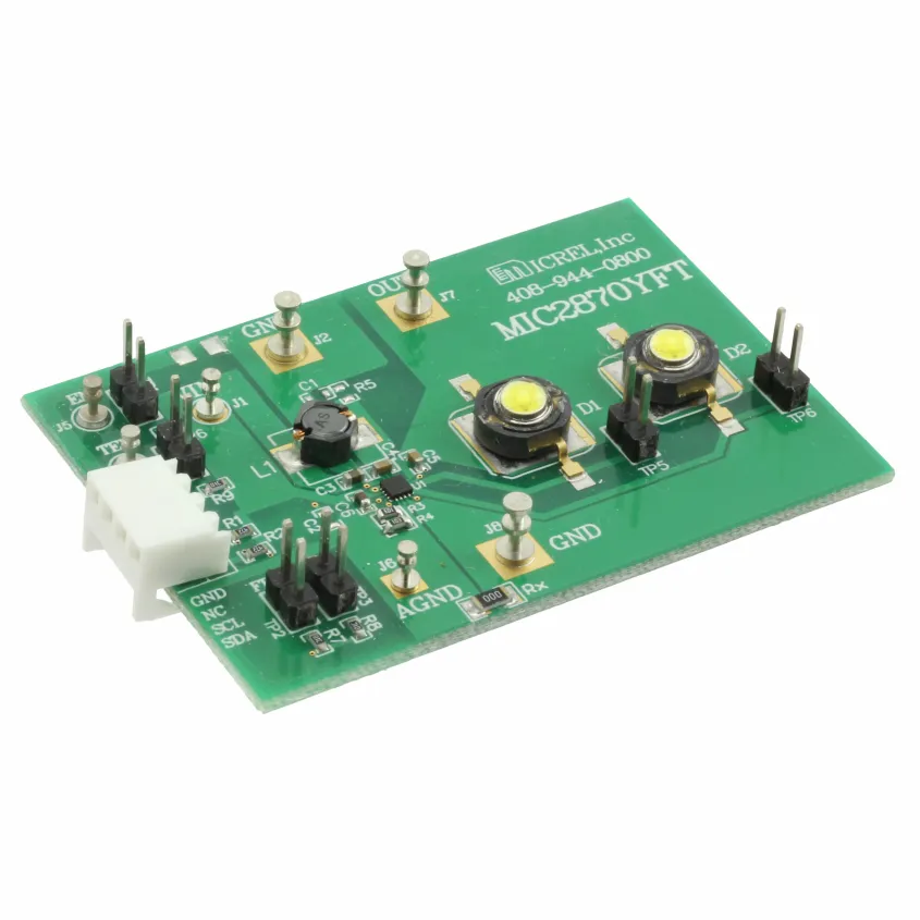 Microchip Technology_MIC2870YFT-EV_EVAL BOARD 1.5A 2CH LED DRIVER