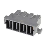 Molex_1510350004_Conn Power HDR 4 POS Solder RA Thru-Hole 48 Terminal 1 Port Tray