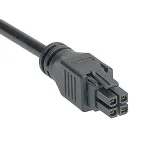 Molex_2451360410_MEGAFIT 4 CIRCUIT BLACK 1M OVERM