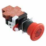 Omron Automation_A22ELM24A12_SW PB DPST-NC + SPST-NO 10A 110V