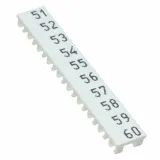 Omron Automation_XW5Z-S2.5LB-51-60_TB LABEL 2.5MM MARKING 51-60