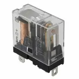 Panasonic_AHN12105_Relays 5VDC 47Ohm 10ADC/16AAC SPDT(29x13x34.3)mm Plug-In Slim and Compact Relay