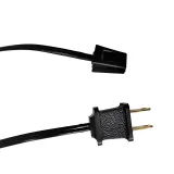 Sunon_A100-10P_SPT1 105 °C 610 mm length 300 V Black Cords, Plug