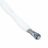 TE Connectivity Raychem Cable Protection_55A1821-20-9/96-9CS2275_CABLE 2COND 20AWG WHITE SHLD 1'