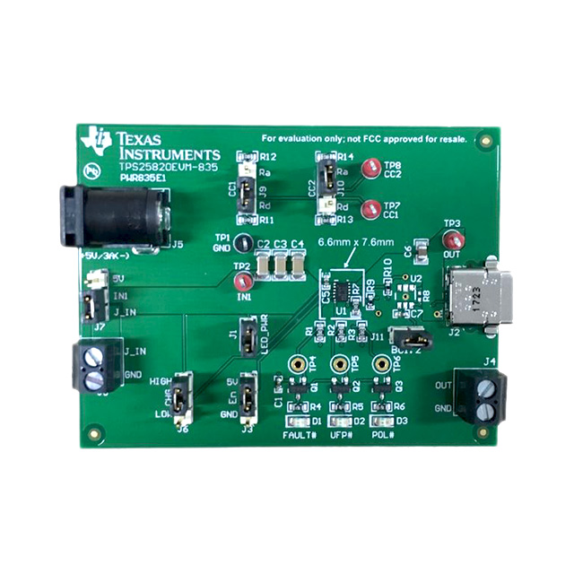 Texas Instruments_TPS25820EVM-835