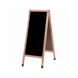 Aarco_A-311_SOLID OAK A-FRAME SIDEWALK MARKE