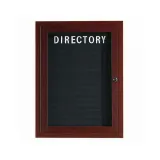 Aarco_OADCWW2418R_1 DOOR ALUMINUM FRAME WOOD LOOK,