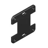 Banner Engineering_SMBR55F01_BRACKET: FLAT-MOUNTING BRACKET<B