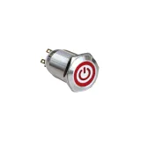 Bulgin_MPI005O28LSRD12_SWITCH PB SPCO ILLUM RED SS